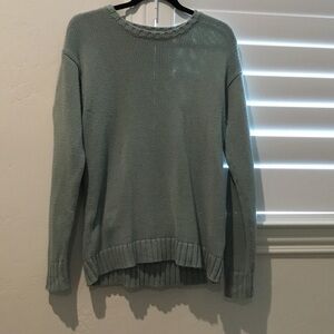 Aeropostale Light Sage Crewneck Sweater
